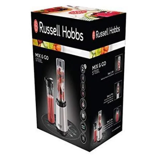 Russell Hobbs 23470-56 Mix & Go Steel - Blenderset