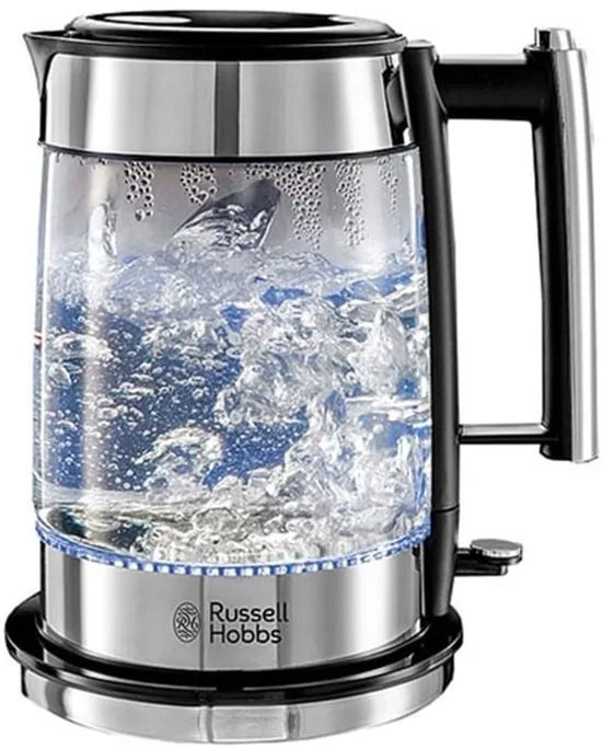 Russell Hobbs 23830-70 Elegance Glass - Glazen Waterkoker - Zilver
