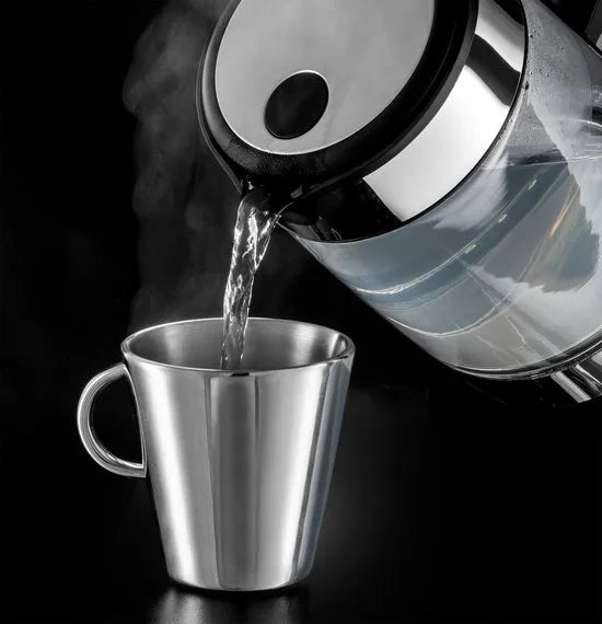 Russell Hobbs 23830-70 Elegance Glass - Glazen Waterkoker - Zilver