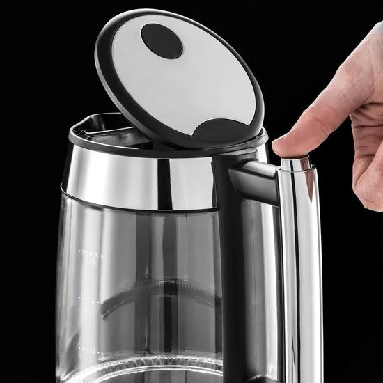 Russell Hobbs 23830-70 Elegance Glass - Glazen Waterkoker - Zilver