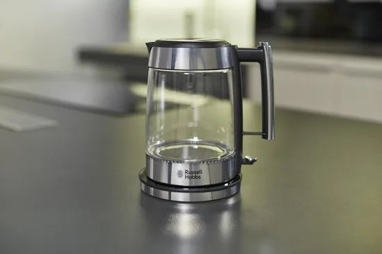 Russell Hobbs 23830-70 Elegance Glass - Glazen Waterkoker - Zilver