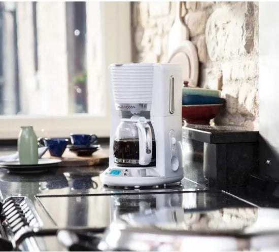 Russell Hobbs 24390-56 Inspire Koffiezetapparaat met glazen kan - Wit