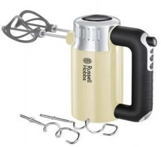 Russell Hobbs 25202-56 Retro Hand Mixer - Creme