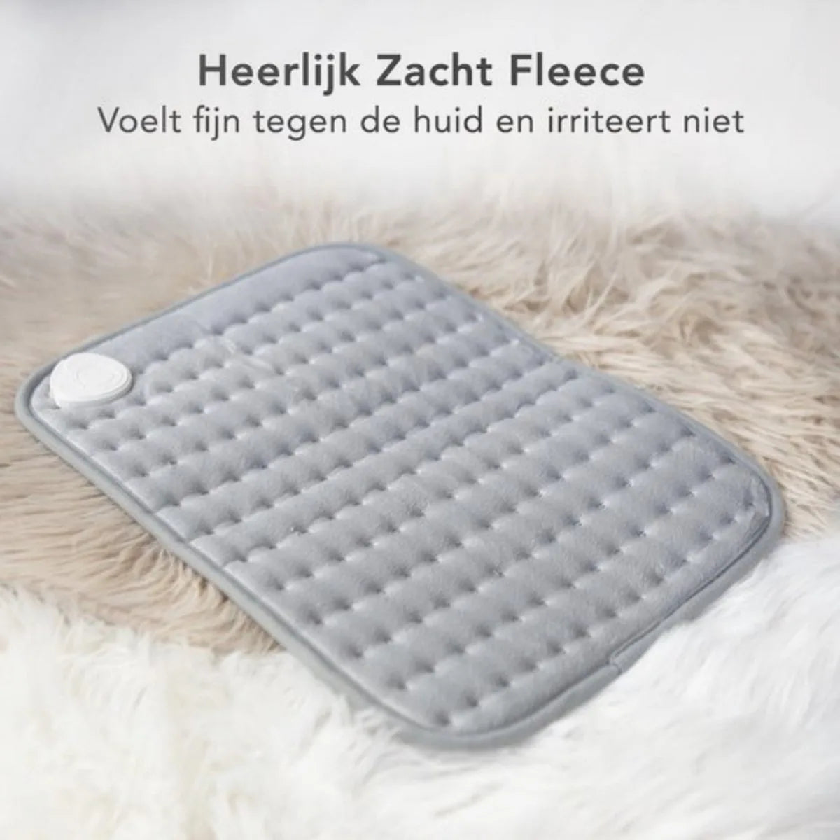 Sanitas SHK 22 Elektrisch Warmtekussen - Heating pad - 47 x 36 cm - 6 Warmtestanden - Superzacht en donzig - Automatische uitschakeling - Machinewasbaar tot 30 °C