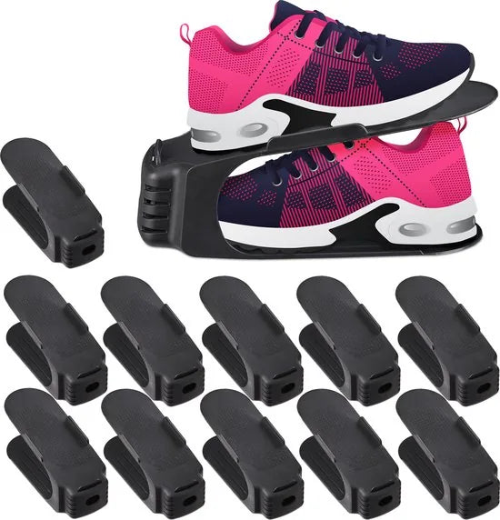 Schoenen organizer - set van 12 - tot maat 39-40