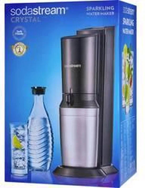 SodaStream Crystal - Zwart - Incl koolzuurcilinder