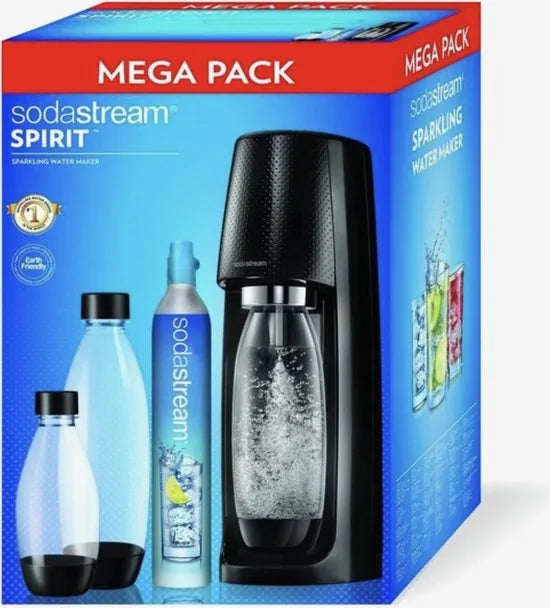 SodaStream Spirit Megapack My Only Bottles - Family pack - incl. 4 flessen - Black