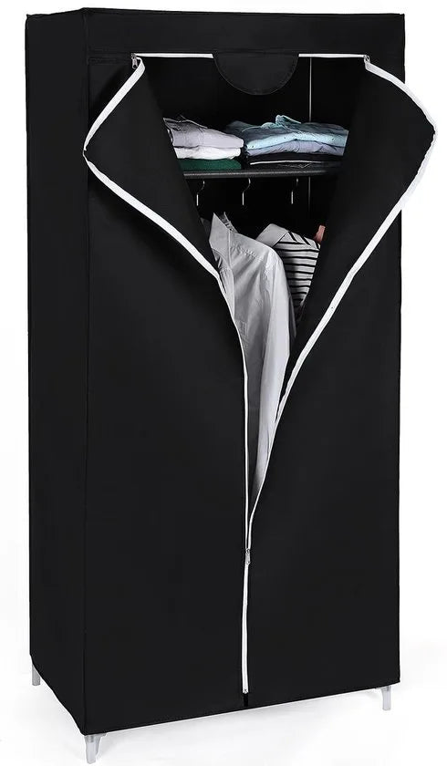 Songmics Garderobekast – Oprolbare Garderobe – Kledingkast – Stoffen Kast