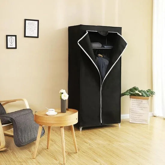 Songmics Garderobekast – Oprolbare Garderobe – Kledingkast – Stoffen Kast