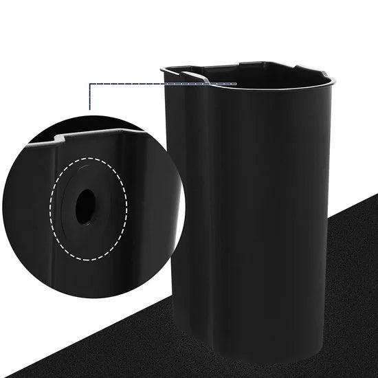 Songmics RVS Pedaalemmer - 10 liter - Elipsvormig