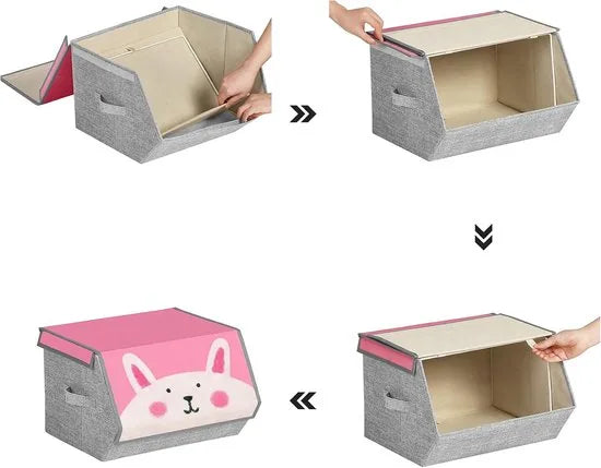 Speelgoed opbergmand – speelgoed mandje - kinderkamer
