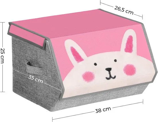 Speelgoed opbergmand – speelgoed mandje - kinderkamer