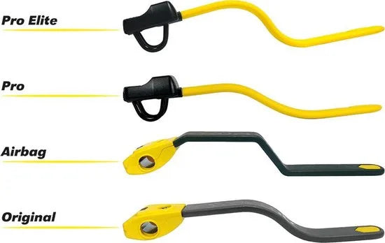 Stoplock Pro Elite Stuurslot - voor auto's, bestelwagens en campers - zwart/geel