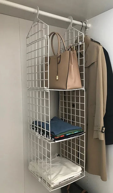 Sumpas kledingrek - kledingkast - organizer  - wit