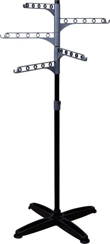 Sumpas - Kledingrek - Multifunctioneel - Multifunctioneel kledingrek - Verstelbaar - Zwart - 67*67*156