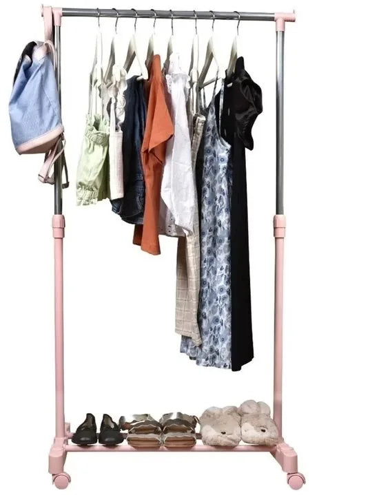 Sumpas - Kledingrek voor kinderen - Multifunctioneel - Multifunctioneel kleding rek - Verstelbaar - Blauw - 45*67*120