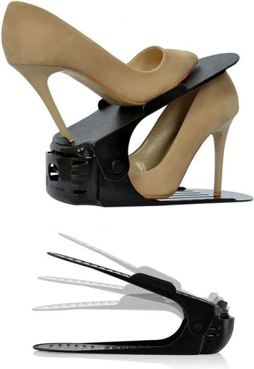 Sumpas - Schoenenrek - opbergsysteem - Schoenen Opbergsysteem - zwart - 12 stuks