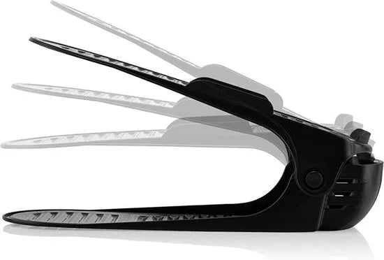 Sumpas - Schoenenrek - opbergsysteem - Schoenen Opbergsysteem - zwart - 12 stuks