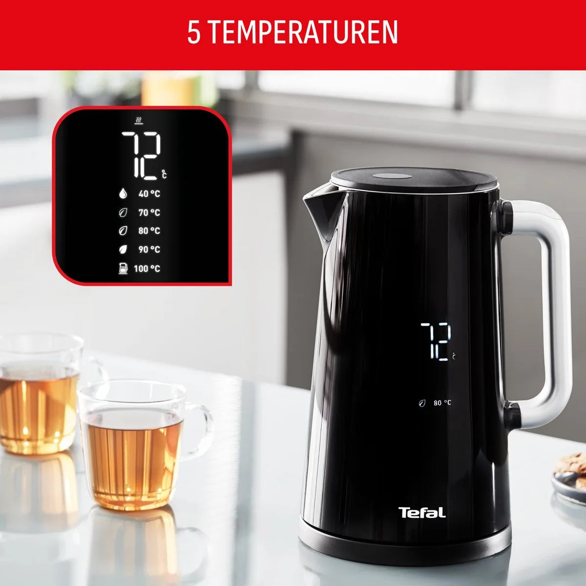 Tefal Flagship KO8508 - Waterkoker Flagship 1,7 Liter