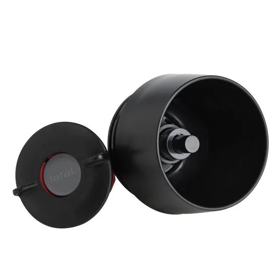 Tefal Travel Mug Handle Isoleerbeker K30731 - inhoud 0,36 L RVS/Zwart