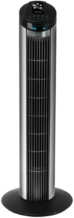 Tower Fan Cecotec EnergySilence 890 Skyline Black Silver 50 W