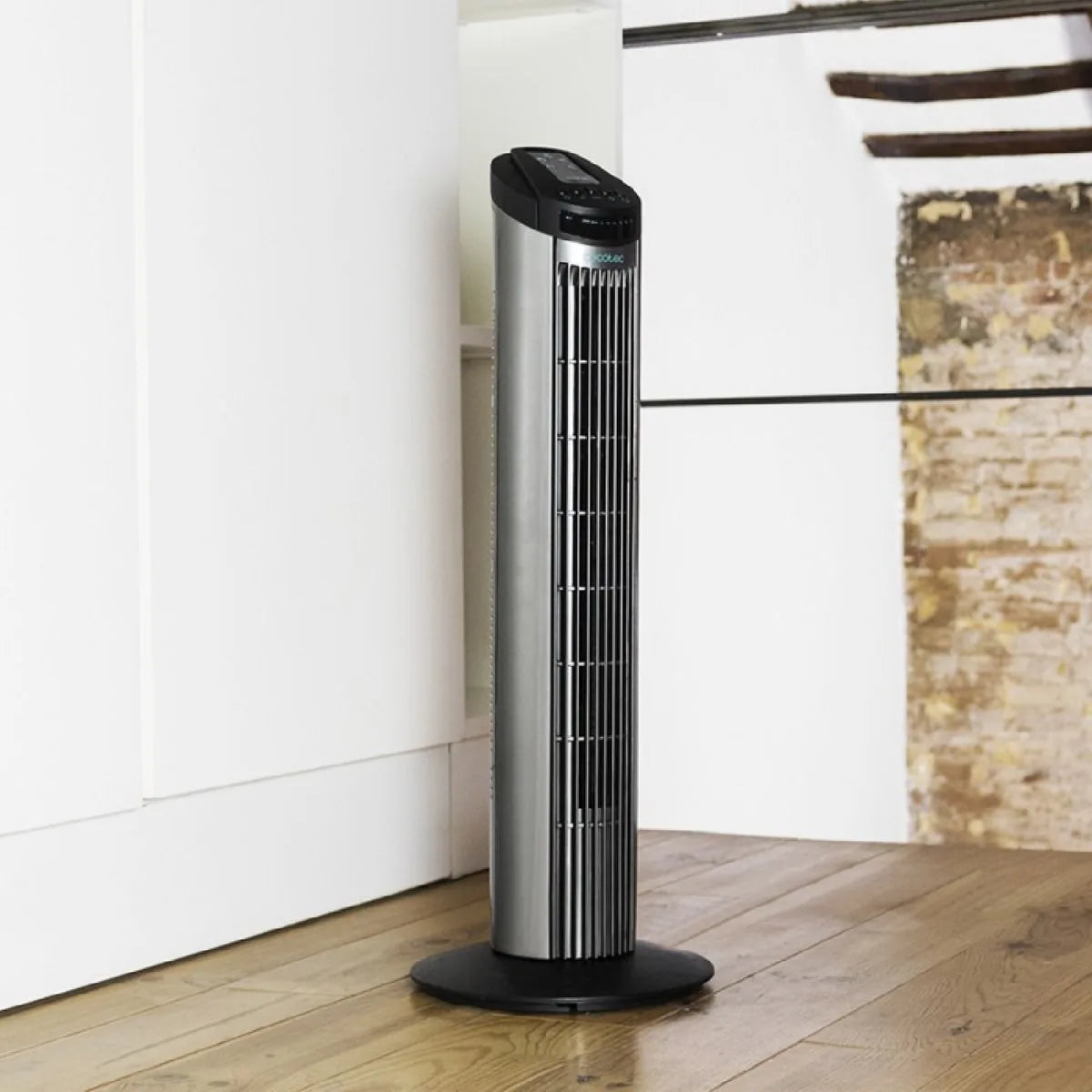 Tower Fan Cecotec EnergySilence 890 Skyline Black Silver 50 W