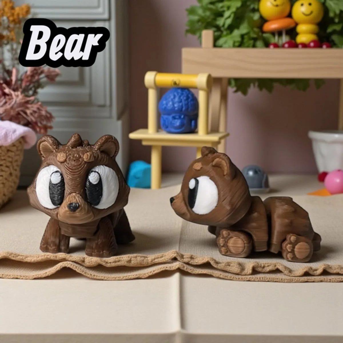 Twiggel Mini Dieren Figurenset – 15 Beweegbare 3D-Geprinte Collectible Pocket Friends – Verrassingspakket van Duurzaam PLA – Speelse Fidget Figuren voor Jong en Oud- Ideaal Cadeau