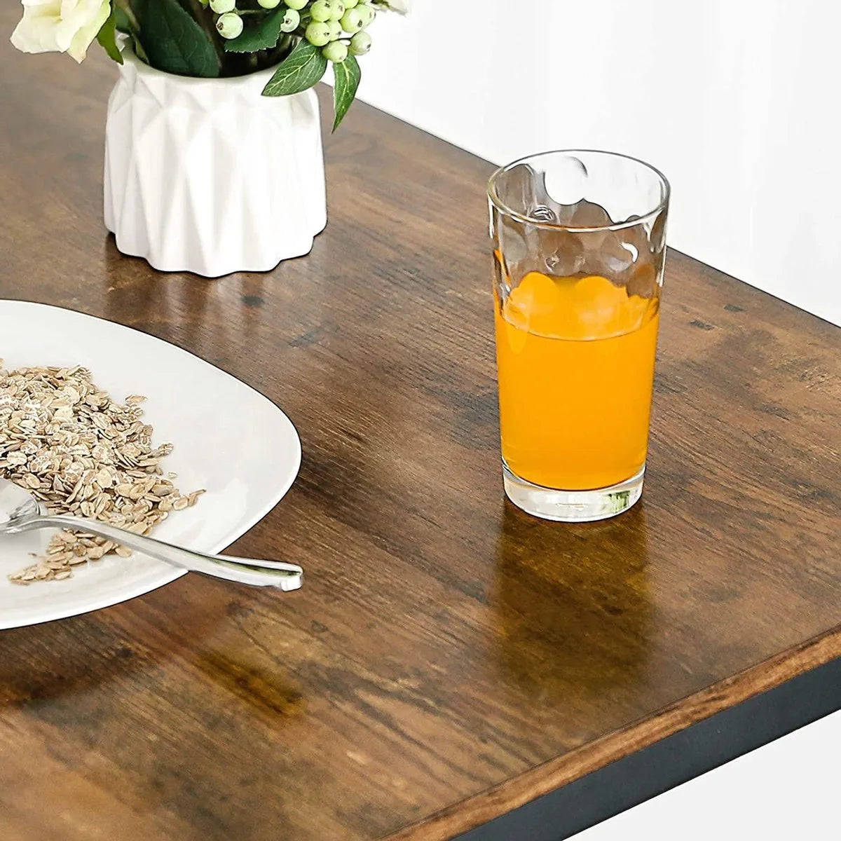 Vasagle Bartafel Set - 120x60x90 - Donkerbruin