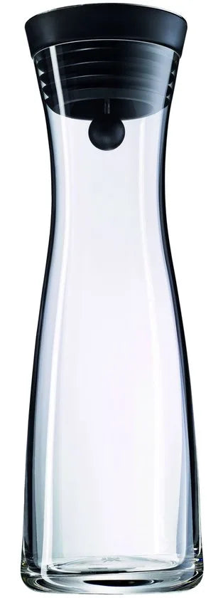 WMF Basic - Waterkaraf - 1,0L - Zwart - Druppelvrij - Geschikt voor Koelkastdeur