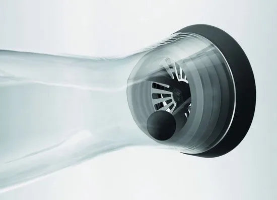 WMF Basic - Waterkaraf - 1,0L - Zwart - Druppelvrij - Geschikt voor Koelkastdeur