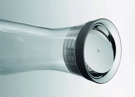 WMF Basic - Waterkaraf - 1,0L - Zwart - Druppelvrij - Geschikt voor Koelkastdeur