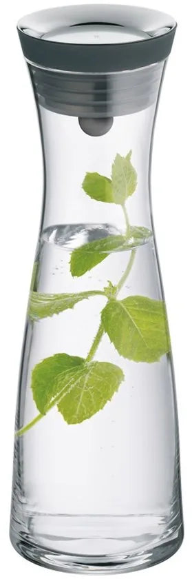 WMF Basic - Waterkaraf - 1,0L - Zwart - Druppelvrij - Geschikt voor Koelkastdeur