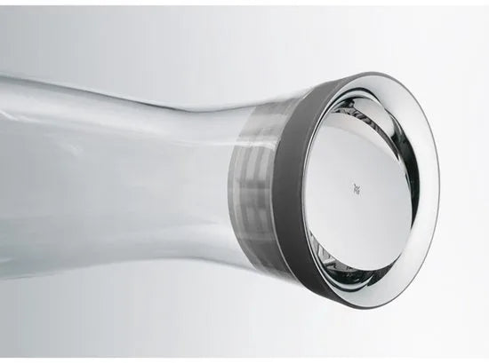 WMF Basic - Waterkaraf - 1,0L - Zwart - Druppelvrij - Geschikt voor Koelkastdeur
