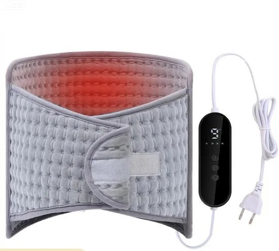 WorldLink Het warmtekussen voor rugpijn van is een elektrisch warmtekussen dat menstruatiekrampen en nek- en schouderklachten verlicht. Het wordt geleverd met een heupband, heeft 4 timerinstellingen, 9 temperatuurstanden, schakelt automatisch uit